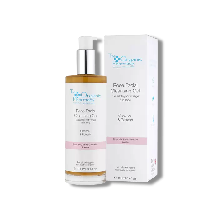 The Organic Pharmacy Rose Facial Cleansing Gel 3 The Organic Pharmacy Rose Facial Cleansing Gel